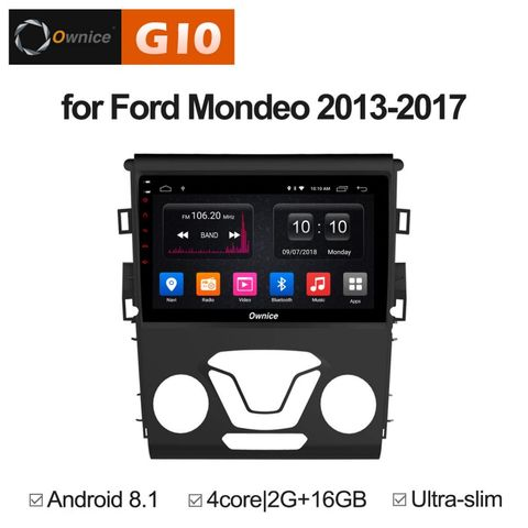 Ownice G10 S9205E  Ford Mondeo 5 (Android 8.1)